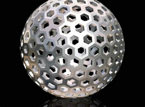 Geodesic Golf Ball A Ubal66995 By Opresco