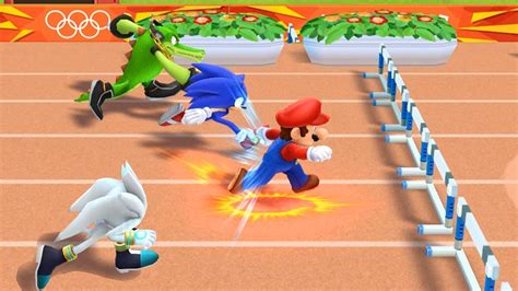 Mario Sonic At The London Olympic Games M Hurdles All