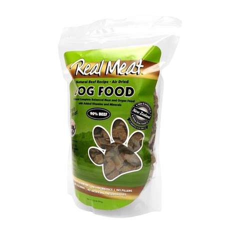 This company takes the dietary health of the dog as our #1 priority. Real Meat Beef Recipe Air-Dried Dog Food, 2 lb ...