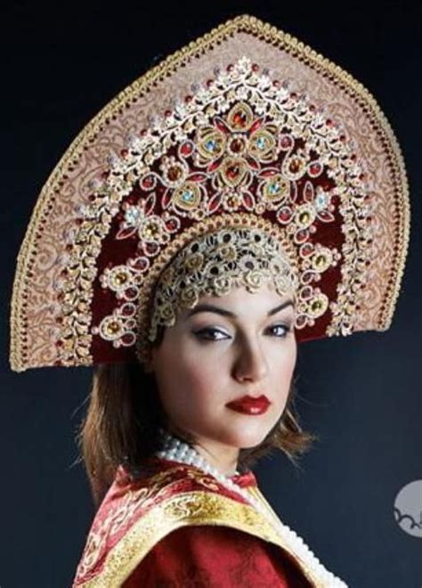 Russian Fashion Russia Culture Headdress