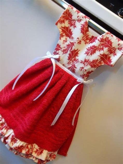 Tea Towel Dress Pattern Sewing Crafts Towel Dress Towel Crafts