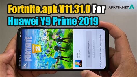 Fortnite.apk v11.31.0 For Huawei Y9 Prime 2019 | Fix ...