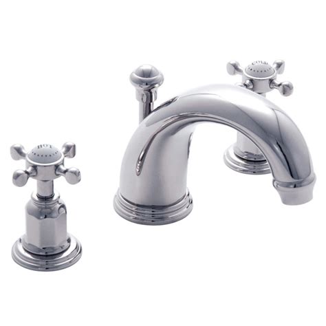 In großen und hellen badezimmern wirkt ein waschtisch mit breiten schubladen oder türelementen besonders hübsch. Perrin & Rowe 3701 - TRADITIONAL BATHROOMS