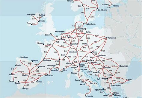 26 High Speed Rail Europe Map Map Online Source