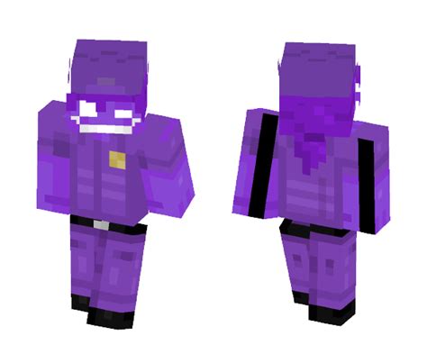 Download •purple Guy• Fnaf Minecraft Skin For Free Superminecraftskins