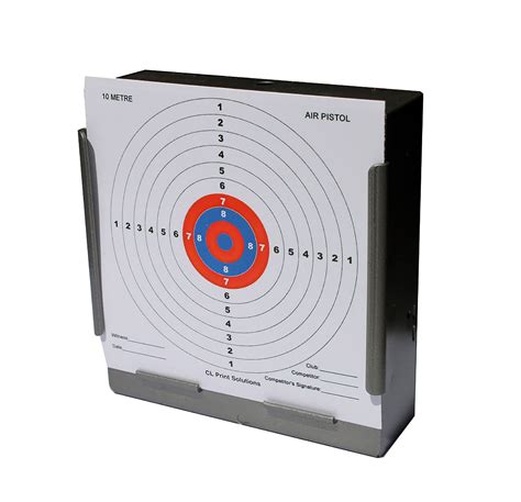 Buy 100 X 17cm 10 Metre Air Pistol Paper Targets 100gsm Online At