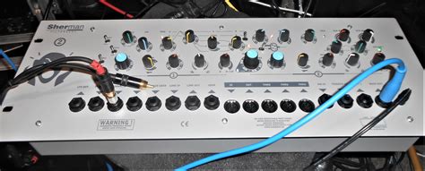 The sherman is a unique piece for sure. FilterBank V2 Rack - Sherman FilterBank V2 Rack - Audiofanzine