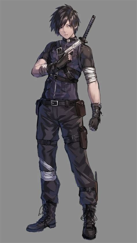 Anime Walpaper In 2020 Badass Outfit Character Design Male Anime
