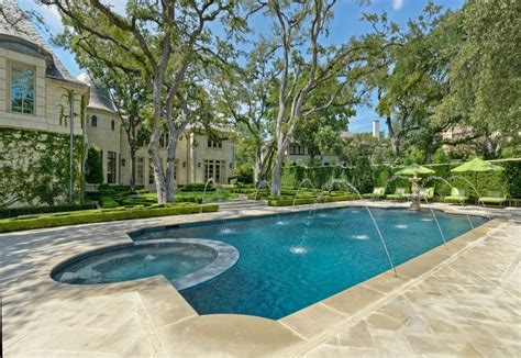 French St Johns Traditional Pool Dallas By Harold Leidner