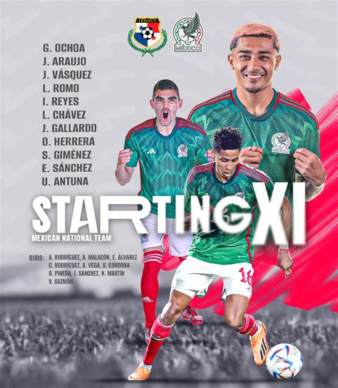 Mexican National Team On X: Starting Lineup At Lusail, 43% OFF