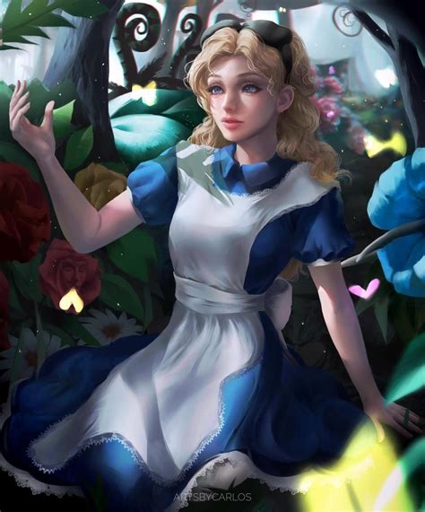 Alice By Artsbycarlos On Deviantart Alice In Wonderland Disney Characters Disney Fan Art