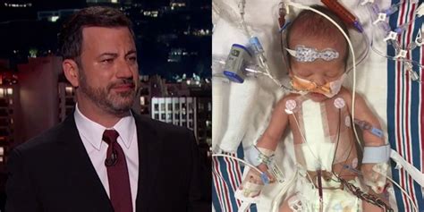 Jimmy Kimmel Tearfully Reveals Sons Birth And Open Heart Surgery Video