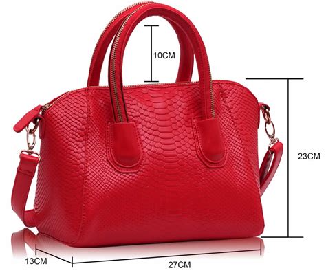 Wholesale Bags View All Handbags Ls0049 Red Snake