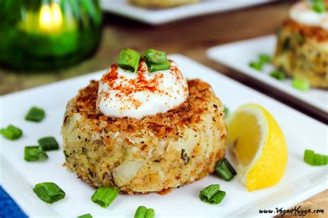 Want to discover art related to crabcake? Vegan Crab Cakes | FaveHealthyRecipes.com