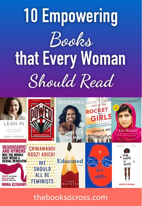 10 Must Read Empowering Books For Women The Books Across Empowering