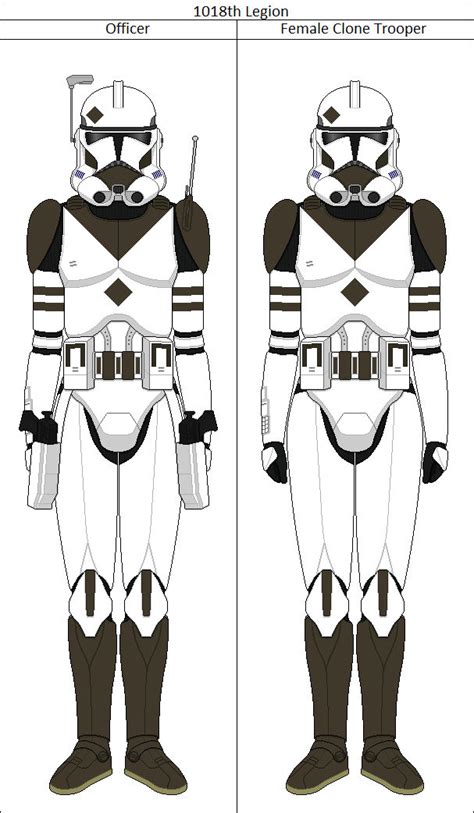 1018th Legion Female Clone Trooper By Shadowwolfclonect On Deviantart