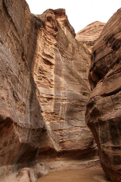 The Siq Of Petra Stock Image Image Of Adventure Gorge 17767043