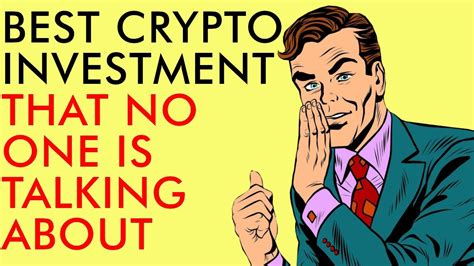 But of course, it is by far the only cryptocurrency to have had this assertion thrown its way. BEST CRYPTO INVESTMENT OF 2020 NO ONE IS TALKING ABOUT ...