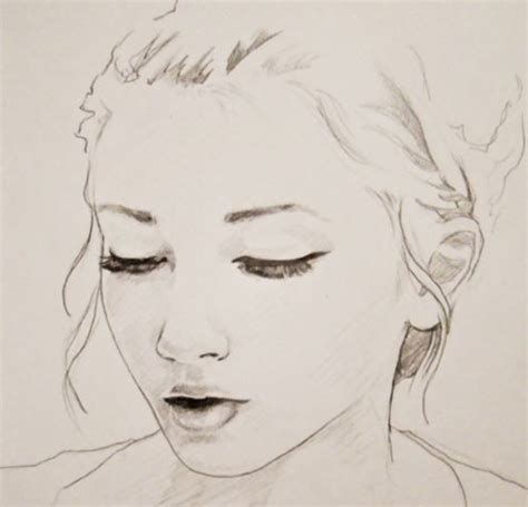 Easy Portrait Drawing at GetDrawings | Free download