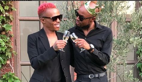 A lovely sunday lunch among gree. #Yummy | Somizi gushes about hubby Mohale's Sunday kos ...