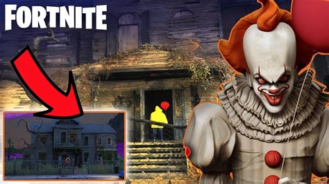 100disparition Fortnite Pennywise House Creative Code
