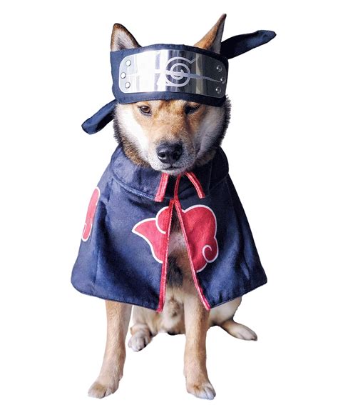 Buy Chochocho Anime Cosplay Ninja Costume Akatsuki Cloak For Dogs And