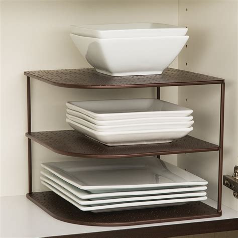 Seville Classics Perforated Corner Kitchen Cabinet ...