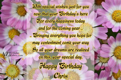 More images for happy birthday chrissy » Happy Birthday Chris