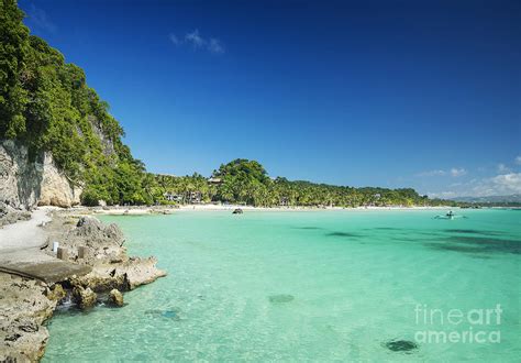 Diniwid Beach On Boracay Tropical Island Philippines Photograph By Jm
