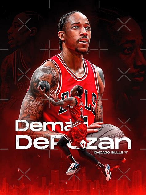 Demar Derozan 11 Basketball Poster For Sale By Michaelbk11 Redbubble