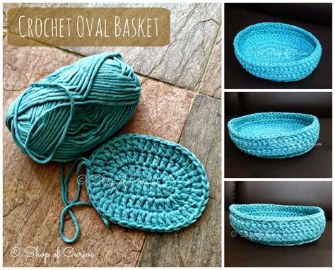 Crochet Oval Basket Tutorial Whereisvanhorntexas