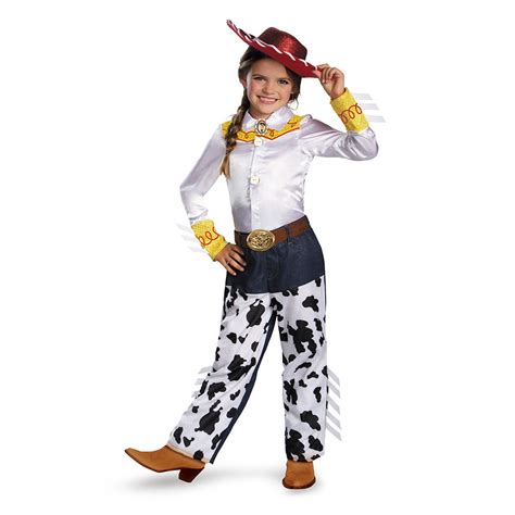 Girls Toy Story Jessie Prestige Halloween Costume