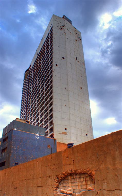 Holiday Inn Beirut Damaged During The Lebanese Civil War Flickr