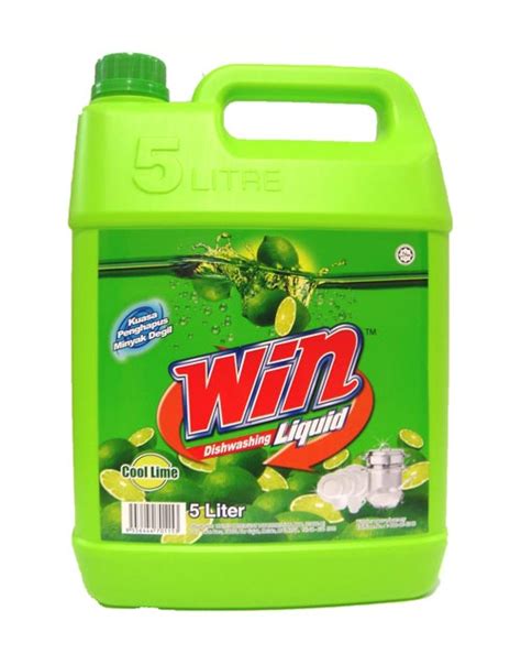 Win Dishwashing Liquid Cool Lime United Detergent Industries Udi Malaysia