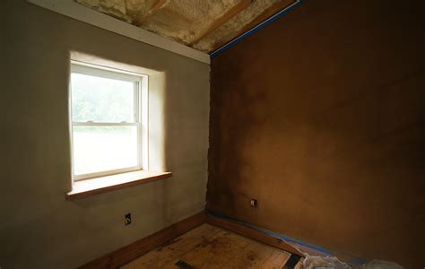 American Clay Finish Plaster In Faswall Home The Year Of Mud