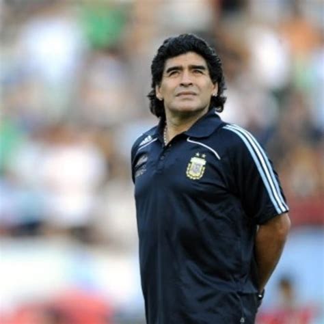 Diego Armando Maradona Arg National Coach