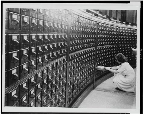 National Library Week The Story Of The First Card Catalog Time