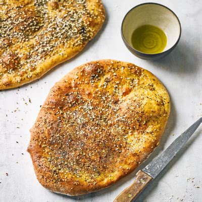 Flavorful flatbreads with middle eastern flair. Martha Collison's manaeesh - Middle Eastern flatbread