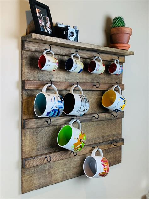 4 Coffee Mug Rack