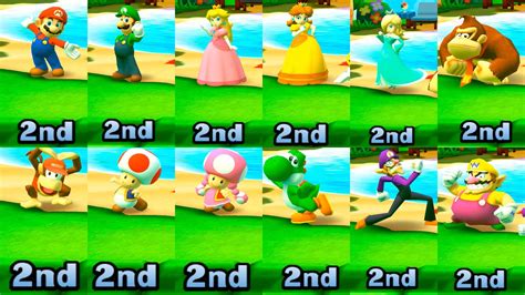 Mario Party Star Rush All Characters Nd Animation Youtube