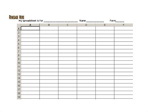 18 Free Spreadsheet Templates Free Sample Example Format Download