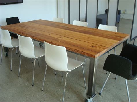 Foldable table gs tables folding tables. Buy Hand Crafted Conference Table With Casters, made to ...