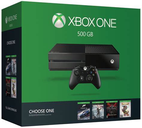 Microsoft Xbox One Name Your Game Bundle 500gb Black Console Xbox One