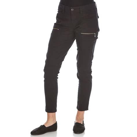 Supplies By Unionbay Womens Claire Moto Twill Skinny