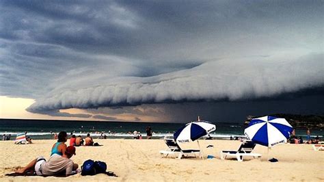 Storm Wave Surges Over Sydney