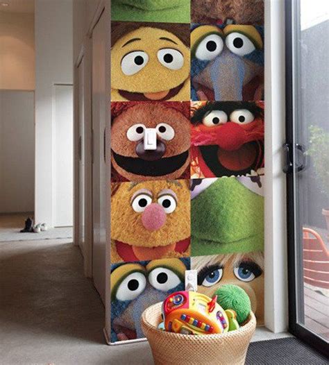 New From Blik Muppet Decals For Your Walls Patterned Wall Tiles