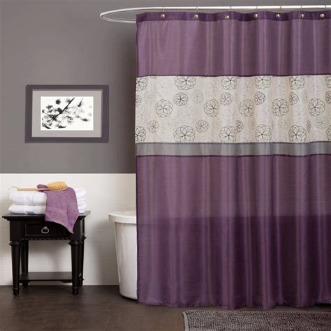 Shop unique purple shower curtains from cafepress. Lavender And Grey Bathroom Accessories | Gray bathroom ...
