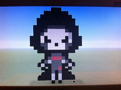 Astolfo (fate series) pixelart minecraft keweh 12 3 ruby rose from rwby wirai 11 1 the batter (build time: Minecraft - Pixel Art - Reaper - |Overwatch| - Wattpad
