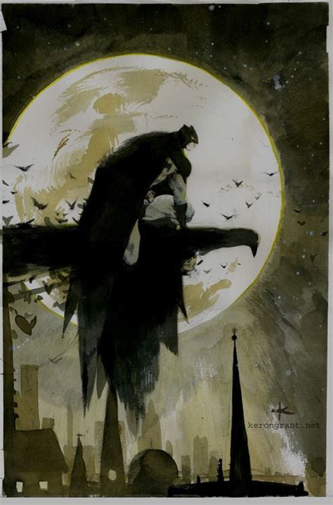 Batman Created By Keron Grant Viattrpa Batman Art