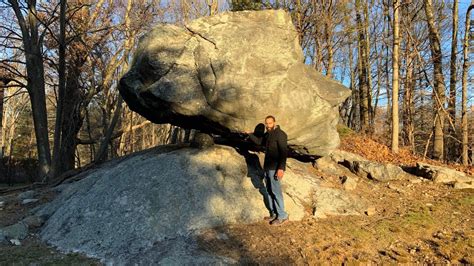 Balance Rock Seymour Connecticut Shout Out To Brother Paul For